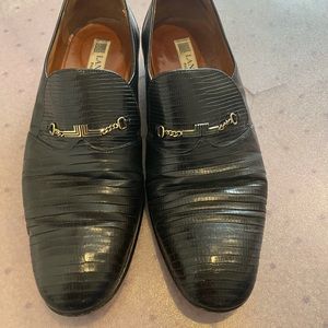 Genuine lizard lanvin shoes. Made in Italy